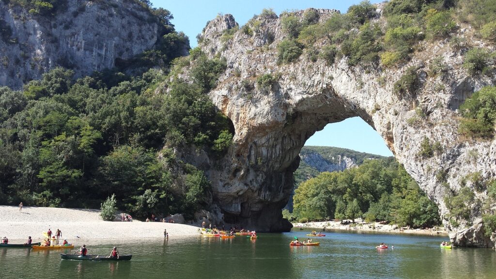 ardèche en camping